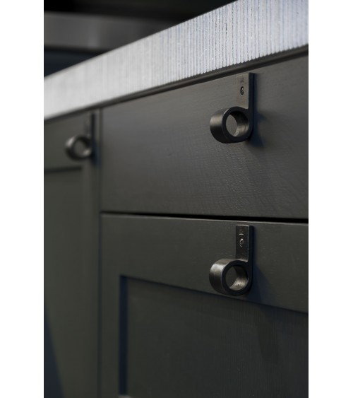 Copia de Botón de mueble en bronce PT45 - tirador de diseño