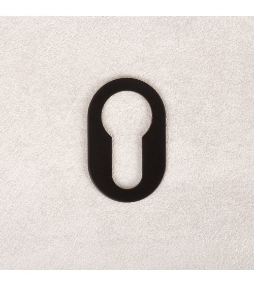 Roseta de puerta VERUM slim, para llave de cilindro - tirador de diseño