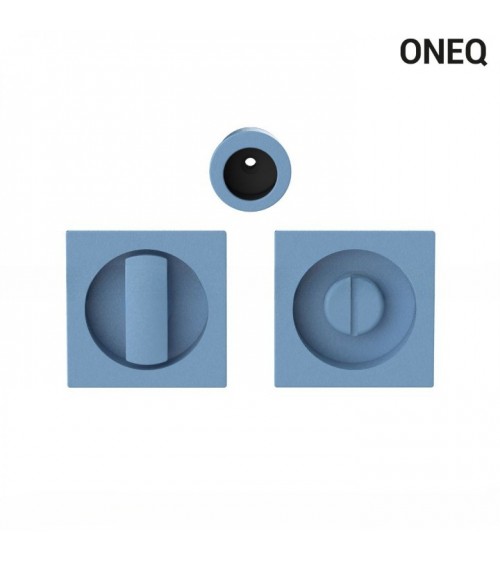 Palanca para puerta corredera con condena azul océano Moon One palanca de diseño