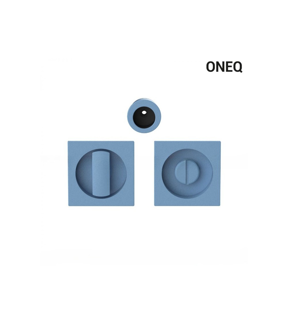 Palanca para puerta corredera con condena azul océano Moon One palanca de diseño