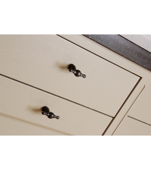 Pomo de mueble en bronce TAP - tirador de diseño