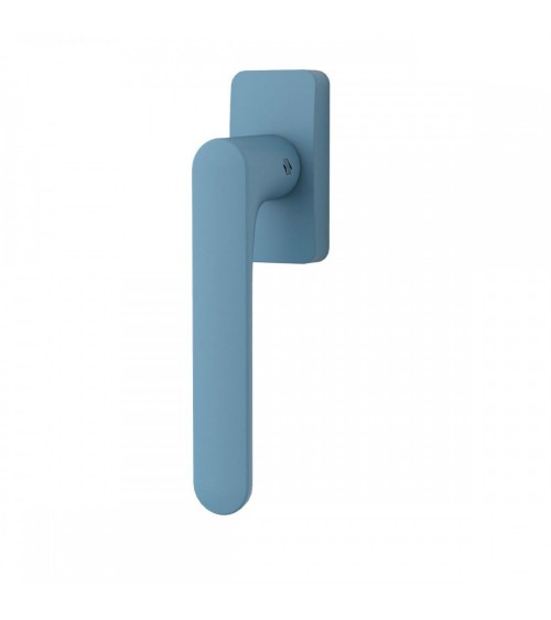Tirador de ventana de color Azul Océano - Moon One Cuadrado - tirador de diseño