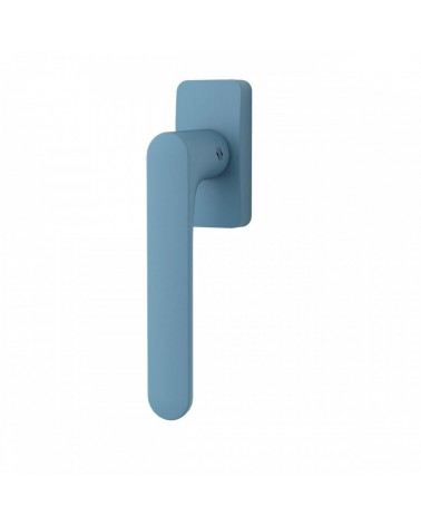 Tirador de ventana de color Azul Océano - Moon One Cuadrado - tirador de diseño