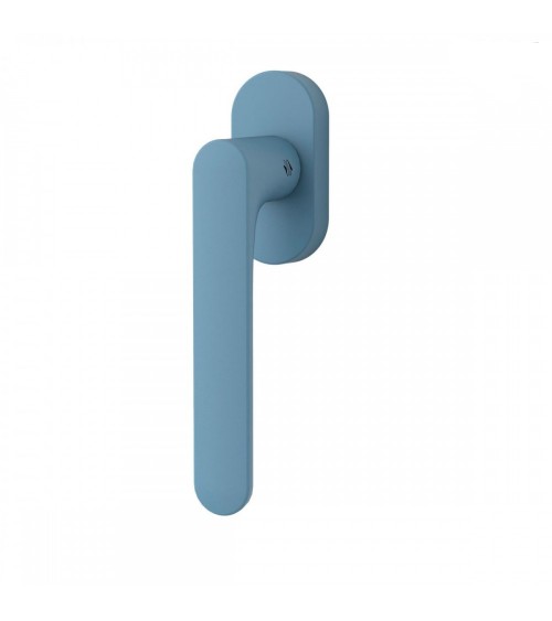 Tirador de ventana de color Azul Océano - Moon One Redondo - tirador de diseño