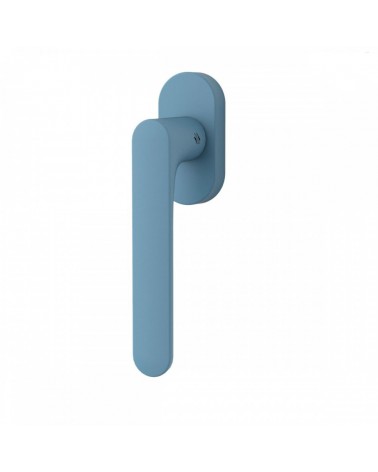 Tirador de ventana de color Azul Océano - Moon One Redondo - tirador de diseño
