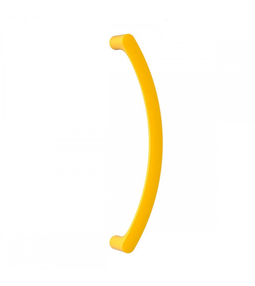 Tirador de barra, tirador de tracción de color Amarillo Limón Moon One - tirador de diseño