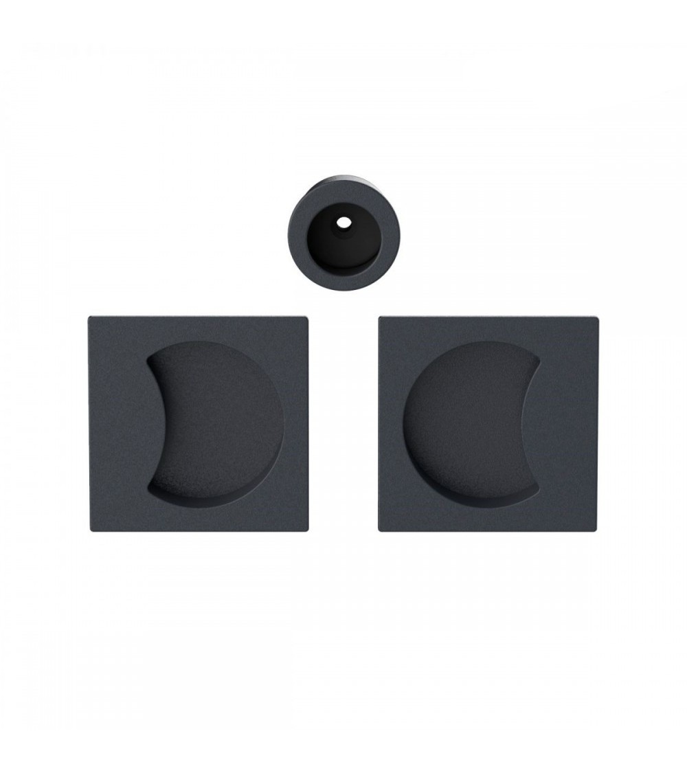 Tirador para puerta corredera titanio Colombo Design Moon One diseño