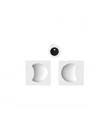 Tirador para puerta corredera blanco Colombo Design Moon One diseño