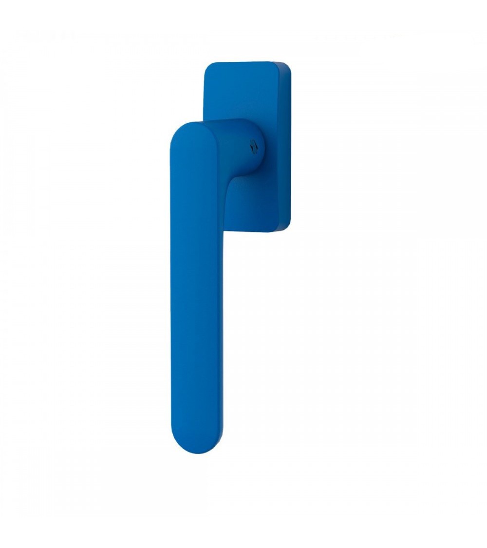 Tirador de ventana de color Azul Capri - Moon One Cuadrado - diseño
