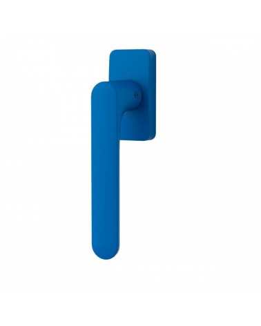 Tirador de ventana de color Azul Capri - Moon One Cuadrado - diseño