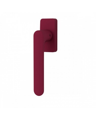 Tirador de ventana de color Violeta Burdeos - Moon One Cuadrado - diseño