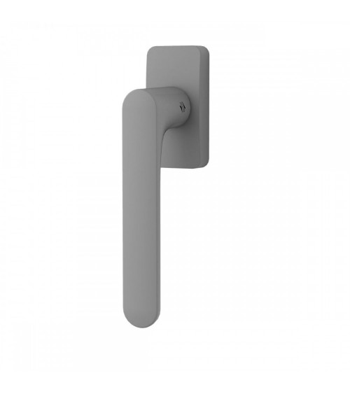 Tirador de ventana de color Plata - Moon One Cuadrada - tirador de diseño