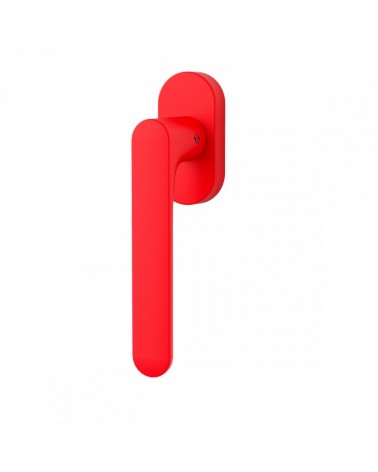 Tirador de ventana de color Rojo Fresa - Moon One Redonda - tirador de diseño