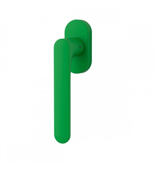 Tirador de ventana de color Verde Lima - Moon One Redonda - tirador de diseño