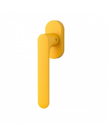 Tirador de ventana de color Amarillo Limón - Moon One Redonda - tirador de diseño