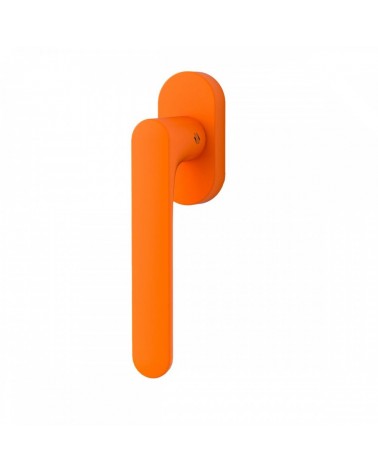Tirador de ventana de color Naranja Atardecer - Moon One Redonda - tirador de diseño
