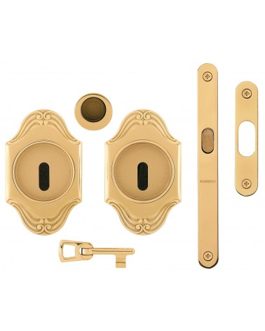 Tirador para puerta corredera elegante MANDELLI 1028TC/S ferretería de diseño