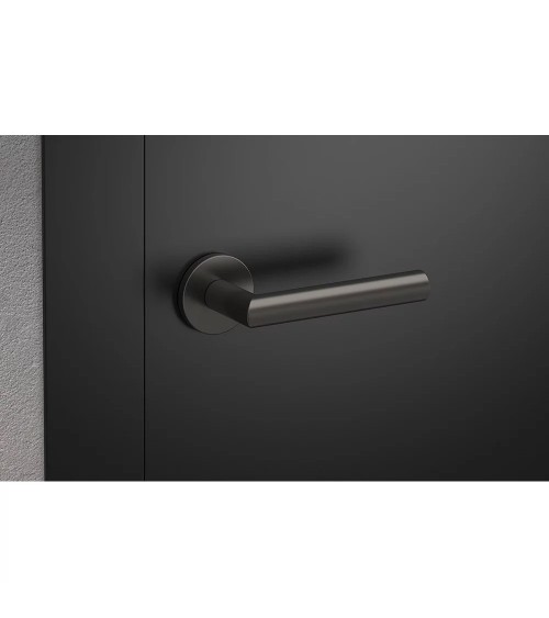Manilla de puerta antracita ELLO - diseño