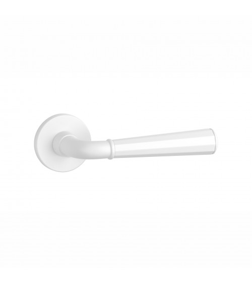 Tirador de puerta blanca MARIGOLD tirador de diseño