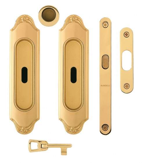 Tirador para puerta corredera elegante MANDELLI 1028C/S ferretería de diseño