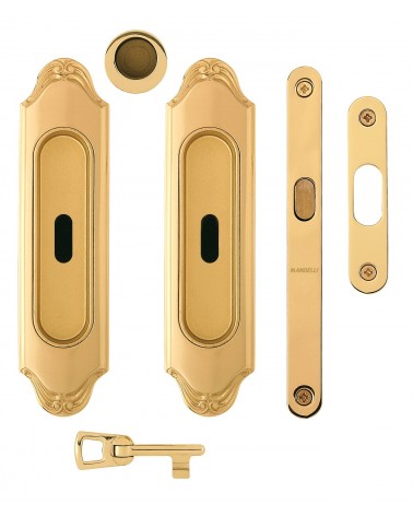 Tirador para puerta corredera elegante MANDELLI 1028C/S ferretería de diseño
