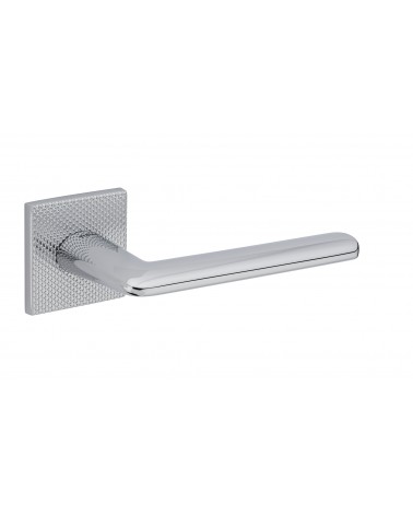 Tirador de puerta sobre placa cuadrada TUPAI 4165-T2 manilla de diseño