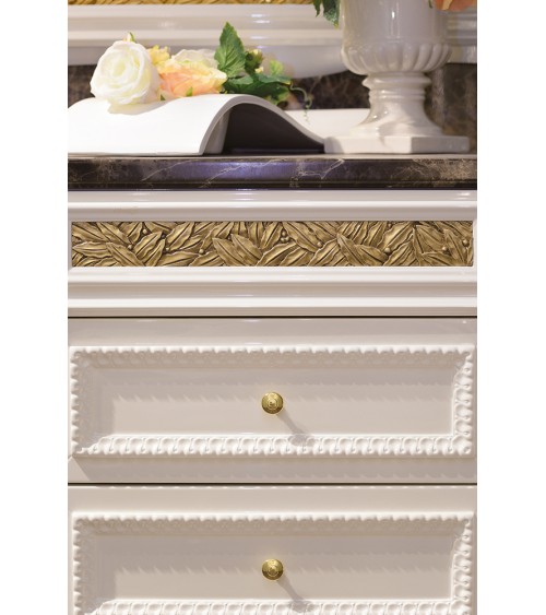 Botón de mueble de latón ARIANNA - tirador de mueble de diseño