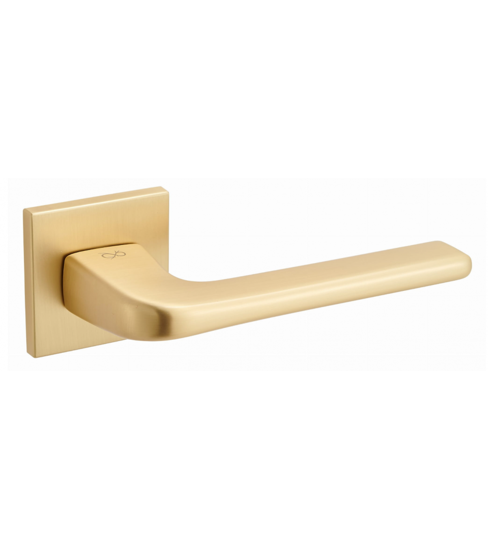 Tirador de puerta dorada mate Solo - tirador de diseño