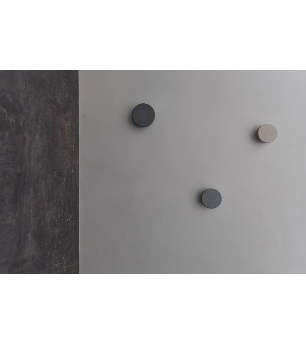 Gancho de pared de hormigón / Botón de mueble Pomolo Made in Grèce - tirador de diseño