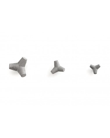 Gancho de pared de hormigón / Botón de mueble Marine Made in Grèce - manija de diseño