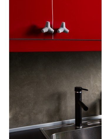 Gancho de pared de hormigón / Botón de mueble Marine Made in Grèce - manija de diseño