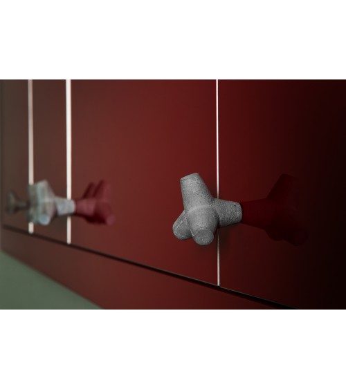 Gancho de pared de hormigón / Botón de mueble Marine Made in Grèce - manija de diseño