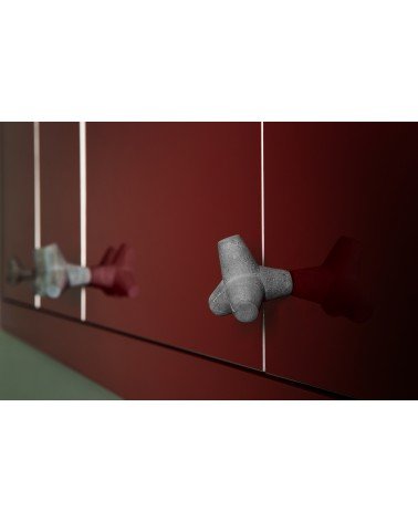 Gancho de pared de hormigón / Botón de mueble Marine Made in Grèce - manija de diseño