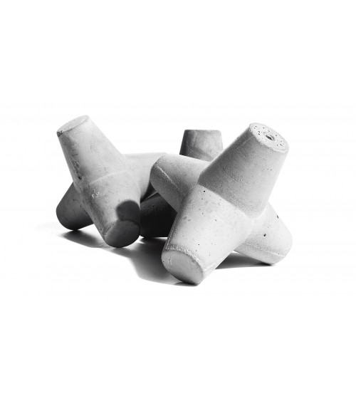 Gancho de pared de hormigón / Botón de mueble Marine Made in Grèce - manija de diseño