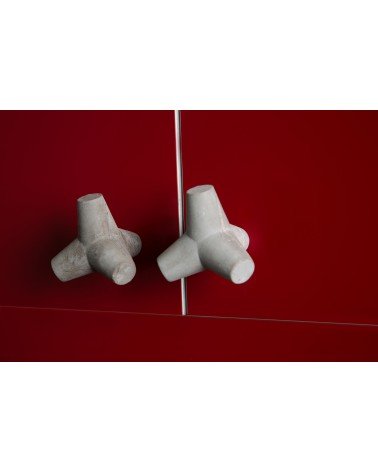 Gancho de pared de hormigón / Botón de mueble Marine Made in Grèce - manija de diseño