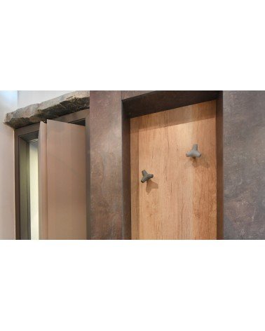 Gancho de pared de hormigón / Botón de mueble Marine Made in Grèce - manija de diseño