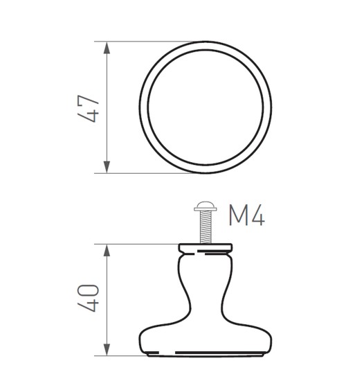 Copia de tirador de mueble en carcasa P47 - diseño