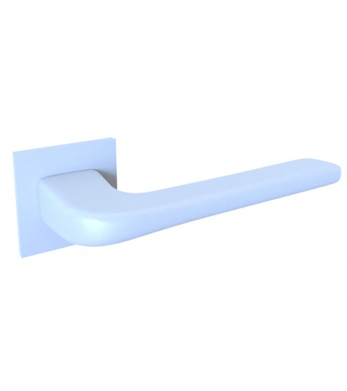 Tirador de puerta blanca Solo - tirador de diseño