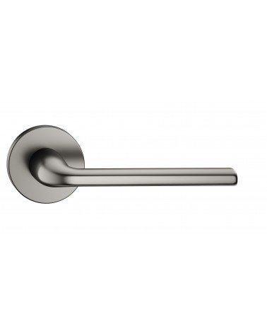 Tirador de puerta grafito Scandi slim herrajes de diseño vista de frente