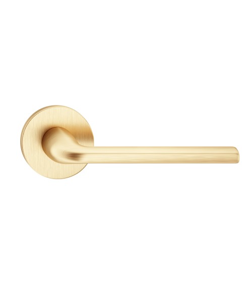 Tirador de puerta dorado pulido Scandi slim ferretería decorativa diseño