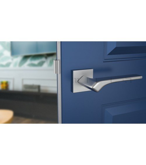 Manecilla de puerta cromado satinado BERGERIA ferretería design