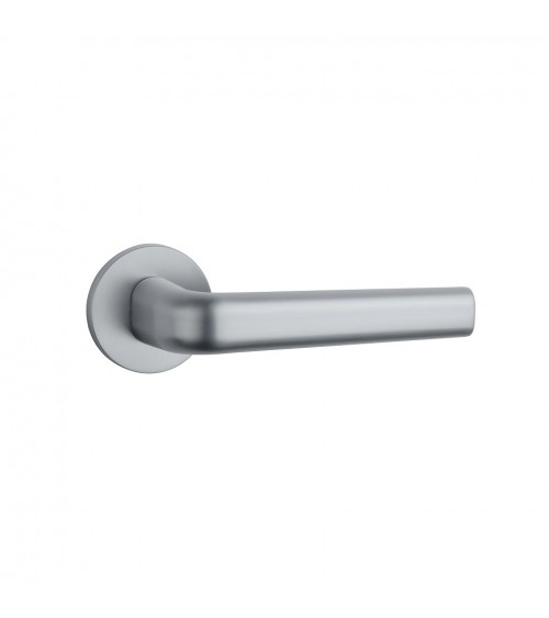 Pomo de puerta cromado satinado INULLA pomo de diseño