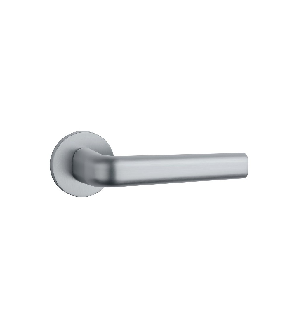Pomo de puerta cromado satinado INULLA pomo de diseño