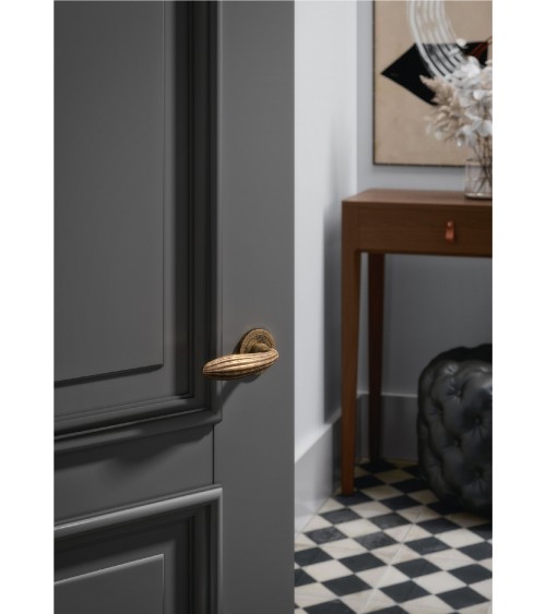 Tirador de puerta níquel cepillado TUPAI 1917 diseño