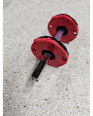 Kit de montaje tiradores Moon para cerradura de pivote 7mm - tirador de puerta de diseño