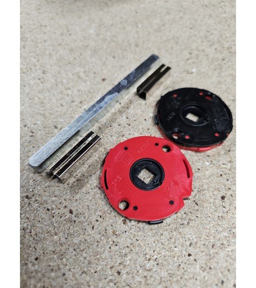 Kit de montaje tiradores Moon para cerradura de pivote 7mm - tirador de puerta de diseño