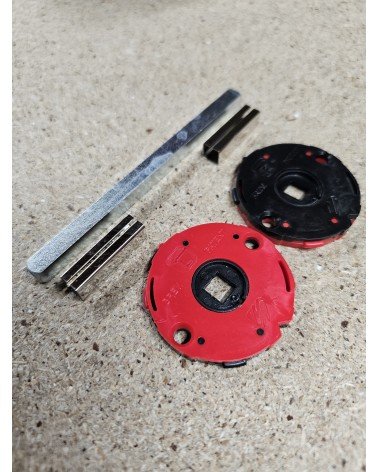 Kit de montaje tiradores Moon para cerradura de pivote 7mm - tirador de puerta de diseño