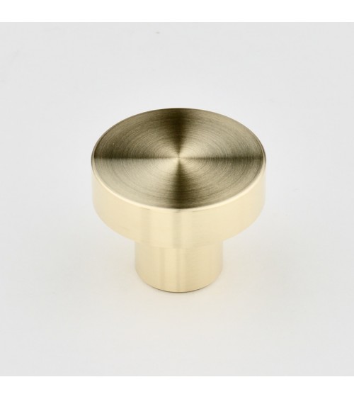 Botón de mueble en latón 01 tirador de diseño