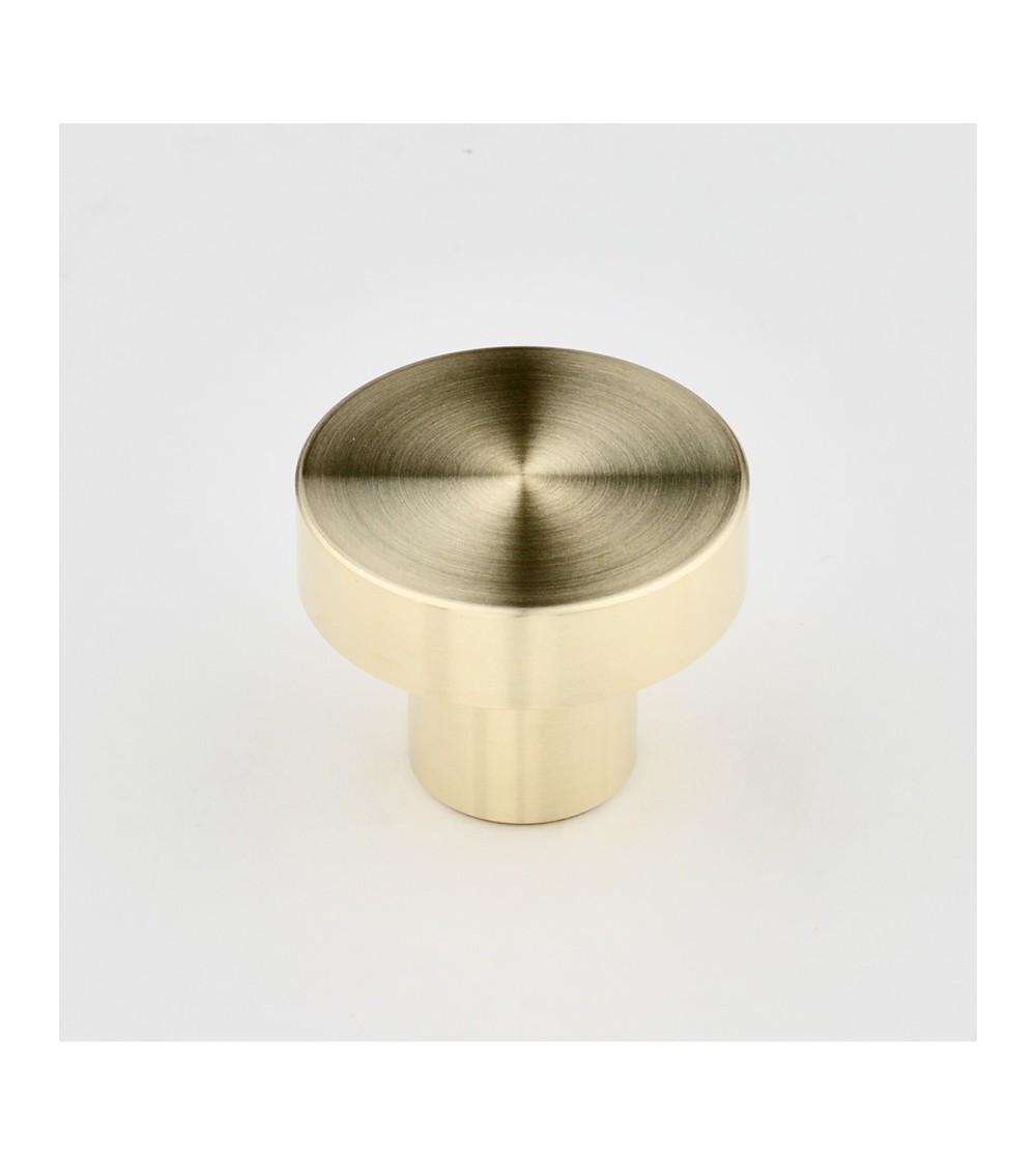Botón de mueble en latón 01 tirador de diseño