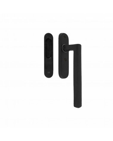 Tirador de ventana para puerta corredera en bronce bruto - tirador de diseño